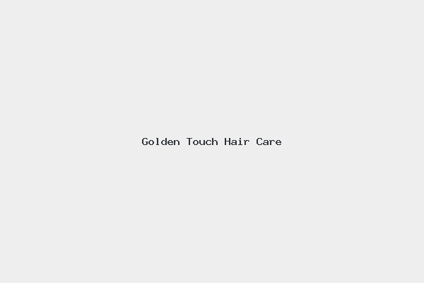 Golden Touch Hair Care