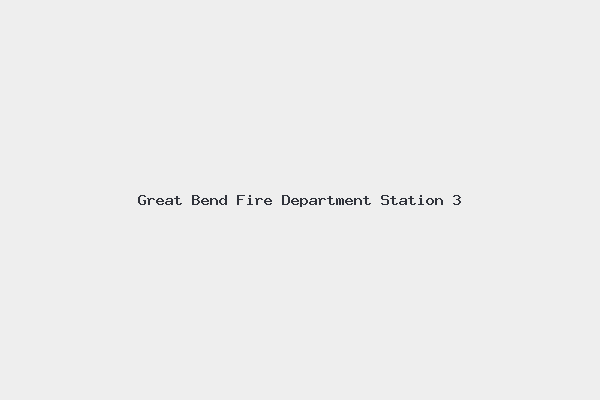Great Bend Fire Department Station 3