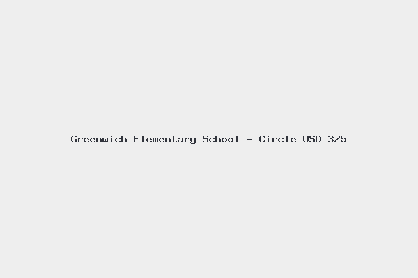 Greenwich Elementary School – Circle USD 375