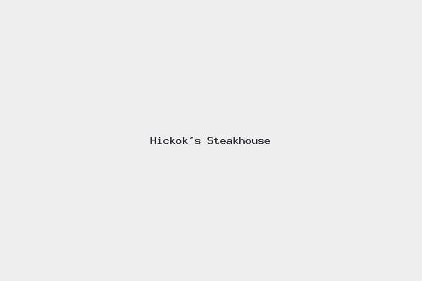 Hickok’s Steakhouse