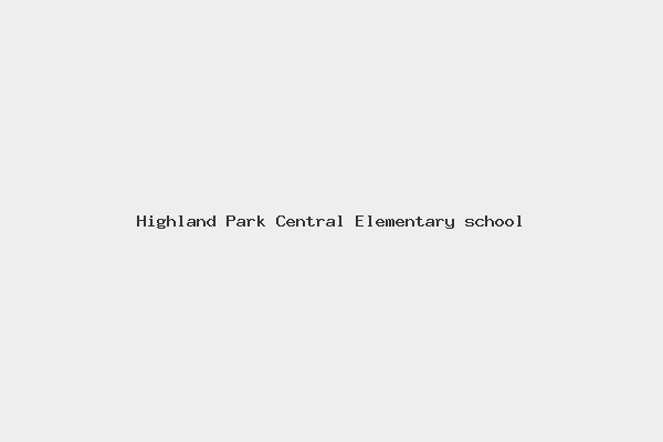 Highland Park Central Elementary school