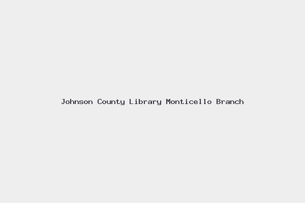 Johnson County Library Monticello Branch