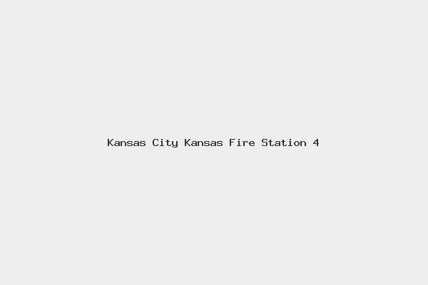 Kansas City Kansas Fire Station 4