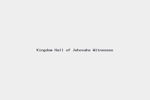 Kingdom Hall of Jehovahs Witnesses 1 Kingdom Hall of Jehovahs Witnesses