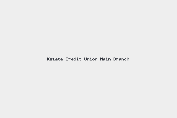 Kstate Credit Union Main Branch