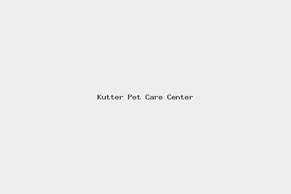 Kutter Pet Care Center