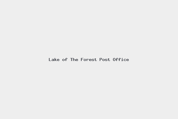 Lake of The Forest Post Office