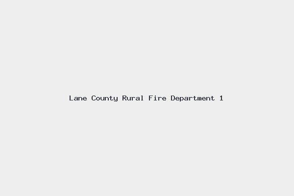 Lane County Rural Fire Department 1 4 Lane County Rural Fire Department 1