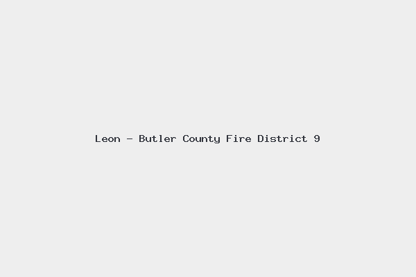 Leon – Butler County Fire District 9