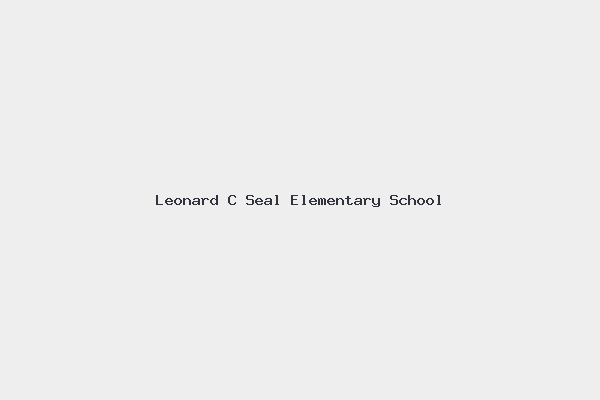 Leonard C Seal Elementary School