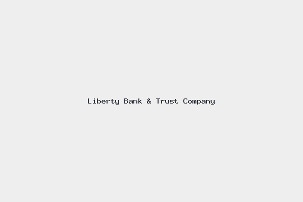 Liberty Bank & Trust Company