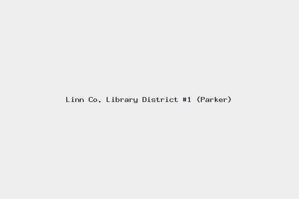 Linn Co. Library District #1 (Parker)