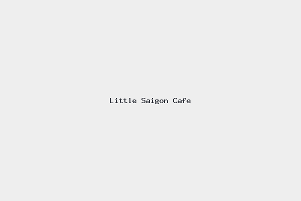 Little Saigon Cafe