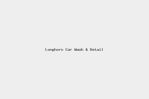 Longhorn Car Wash & Detail