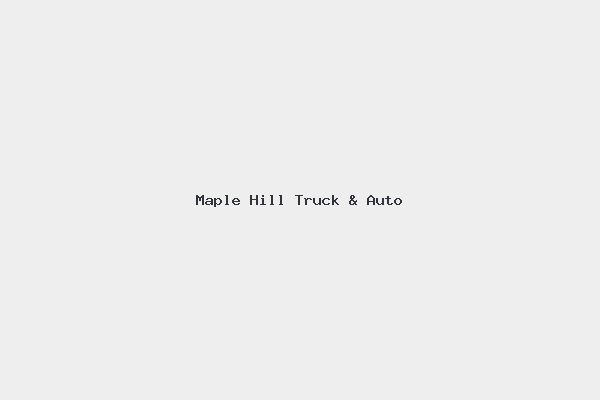 Maple Hill Truck & Auto 1 Maple Hill Truck & Auto