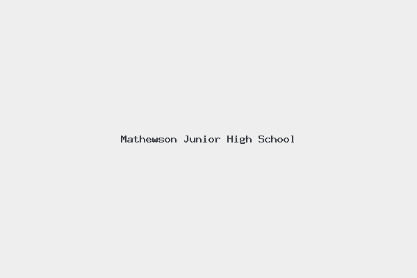 Mathewson Junior High School