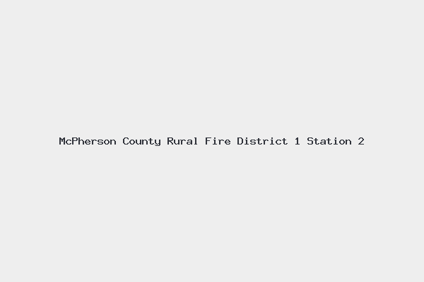 McPherson County Rural Fire District 1 Station 2