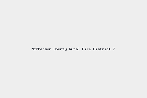 McPherson County Rural Fire District 7