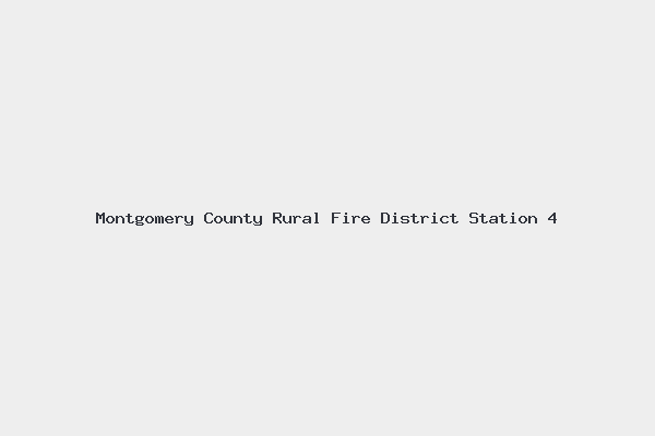 Montgomery County Rural Fire District Station 4