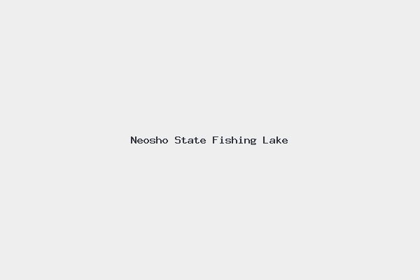 Neosho State Fishing Lake