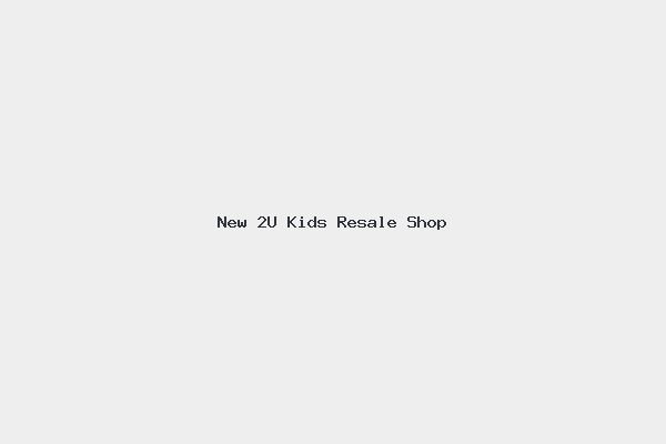 New 2U Kids Resale Shop