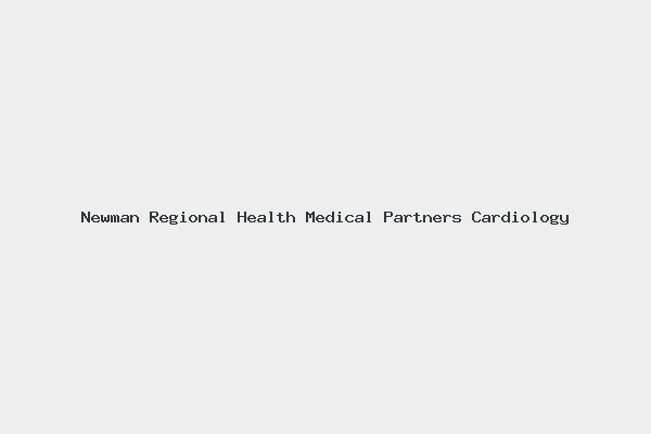 Newman Regional Health Medical Partners Cardiology