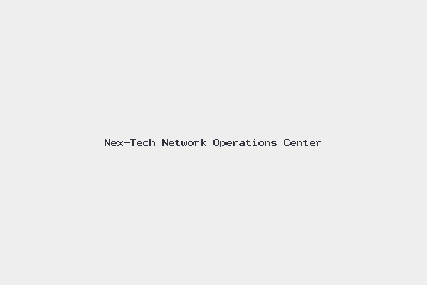 Nex-Tech Network Operations Center 1 Nex-Tech Network Operations Center