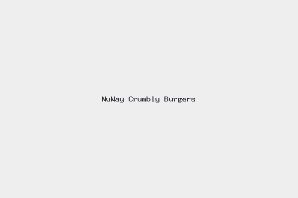 NuWay Crumbly Burgers