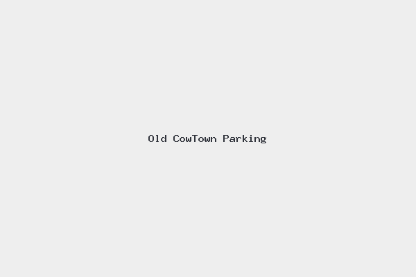 Old CowTown Parking