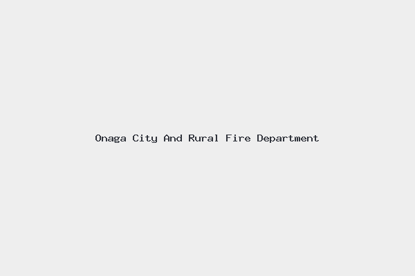 Onaga City And Rural Fire Department