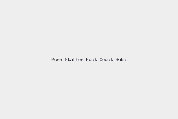 Penn Station East Coast Subs
