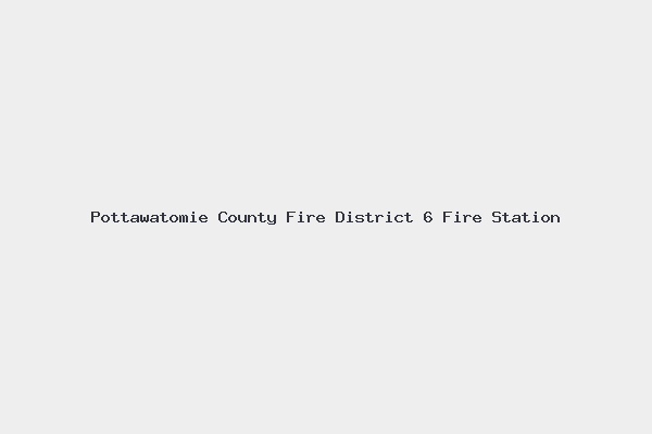 Pottawatomie County Fire District 6 Fire Station