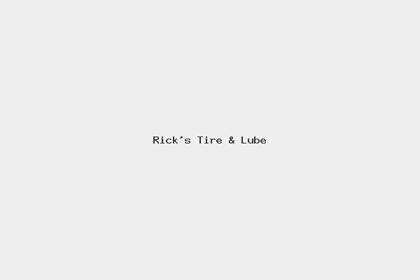 Rick’s Tire & Lube