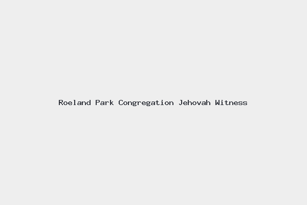 Roeland Park Congregation Jehovah Witness