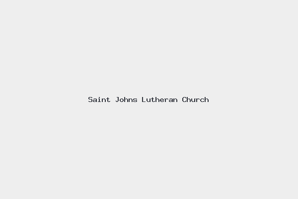 Saint Johns Lutheran Church