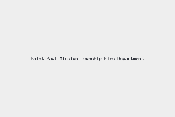Saint Paul Mission Township Fire Department