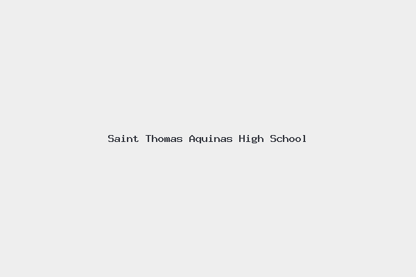Saint Thomas Aquinas High School