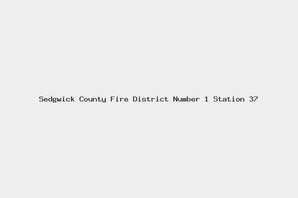 Sedgwick County Fire District Number 1 Station 37