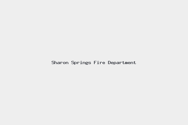 Sharon Springs Fire Department