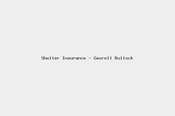 Shelter Insurance – Georell Bullock