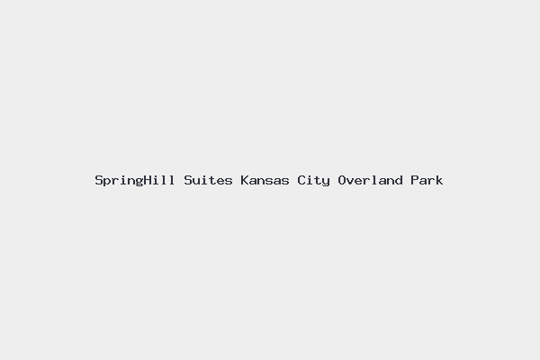 SpringHill Suites Kansas City Overland Park
