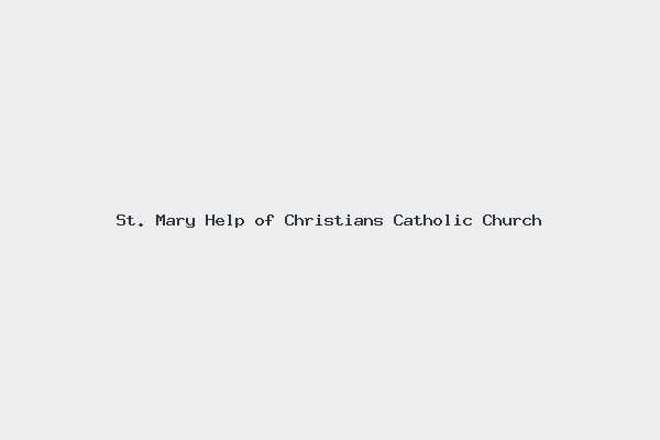 St. Mary Help of Christians Catholic Church