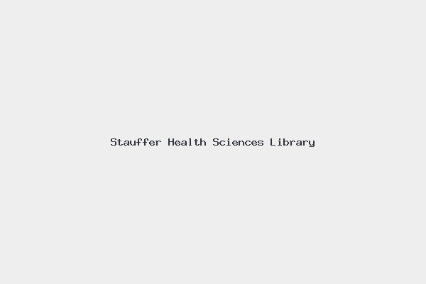 Stauffer Health Sciences Library