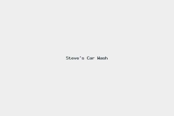 Steve’s Car Wash