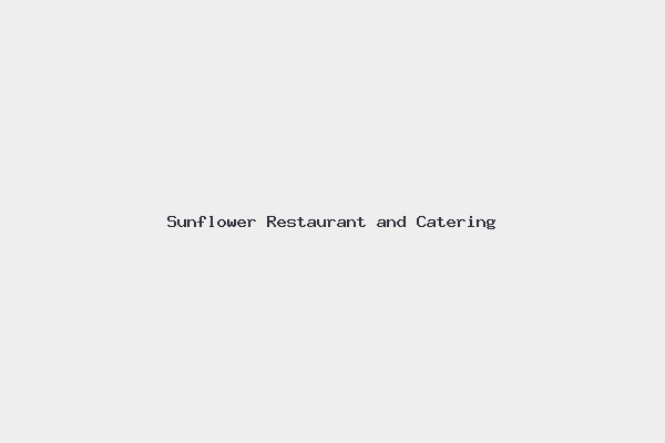 Sunflower Restaurant and Catering