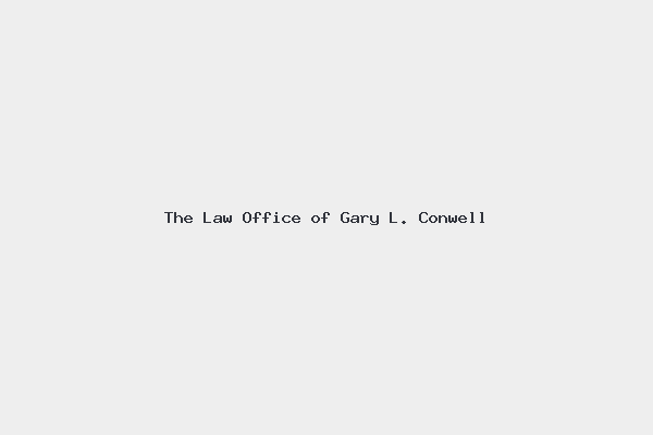The Law Office of Gary L. Conwell