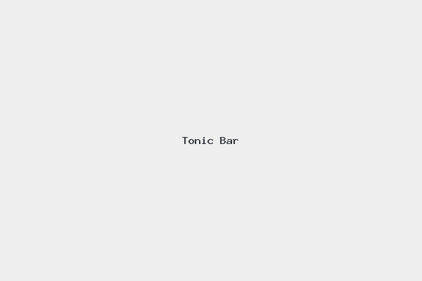 Tonic Bar