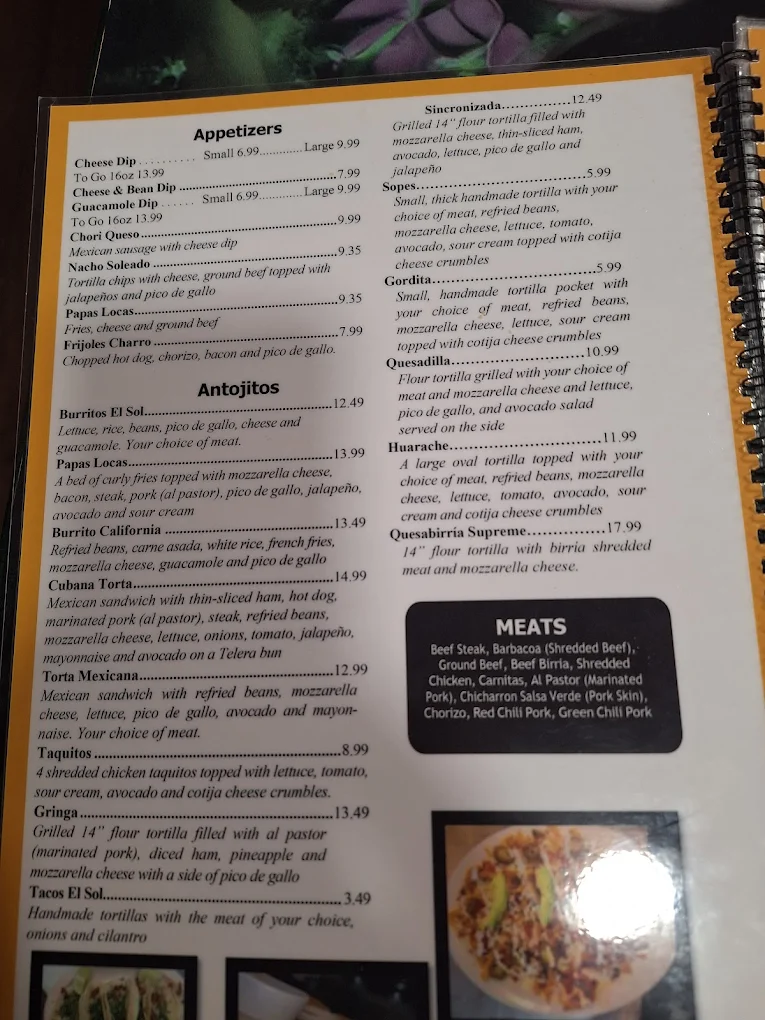 Antojitos El Sol 37 Antojitos El Sol