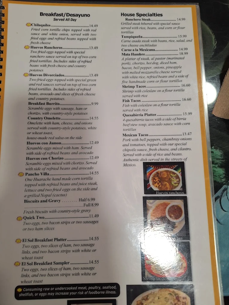 Antojitos El Sol 38 Antojitos El Sol