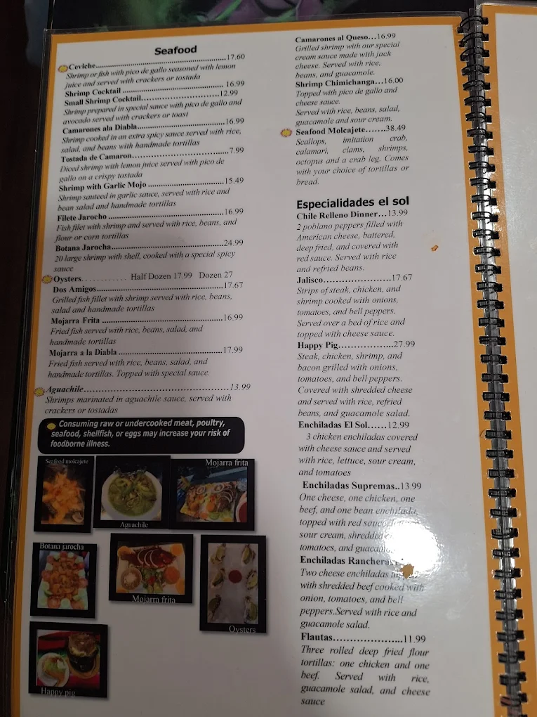 Antojitos El Sol 39 Antojitos El Sol